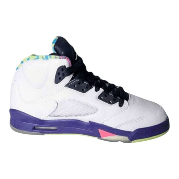 NIKE Air Jordan 5 Retro 'Alternate Bel-Air' Sneakers Size 6.5Y/W8 - Picture 6 of 9